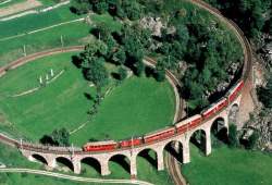 Bernina Rail Line